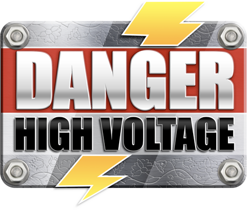 danger high voltage